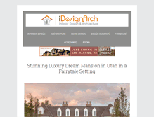 Tablet Screenshot of idesignarch.com